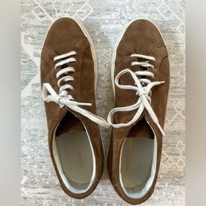 Common Projects tobacco suede sneaker, size 41